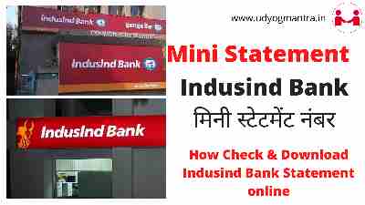 How Check & Download Indusind Bank Statement online