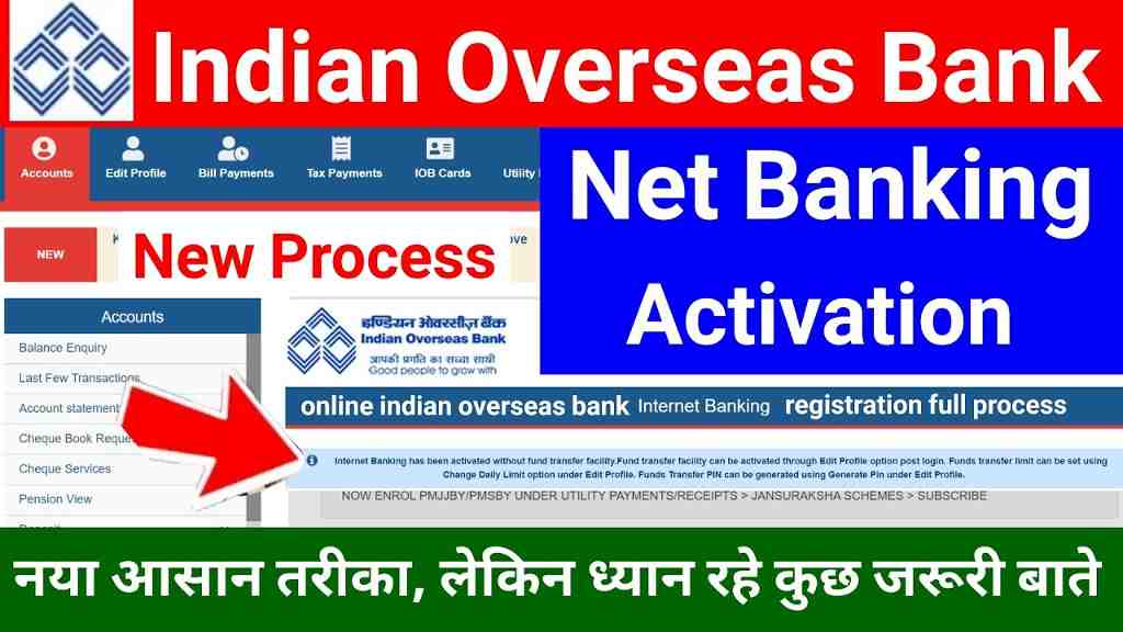 indian Overseas net banking apply Online