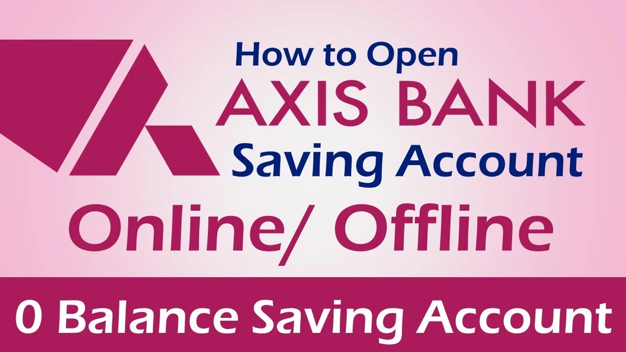 Axis bank savings account opening